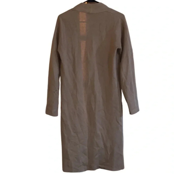 Aritzia Babaton Lance Longline Wool Blend Open Cardigan Camel Size XS - Picture 8 of 10